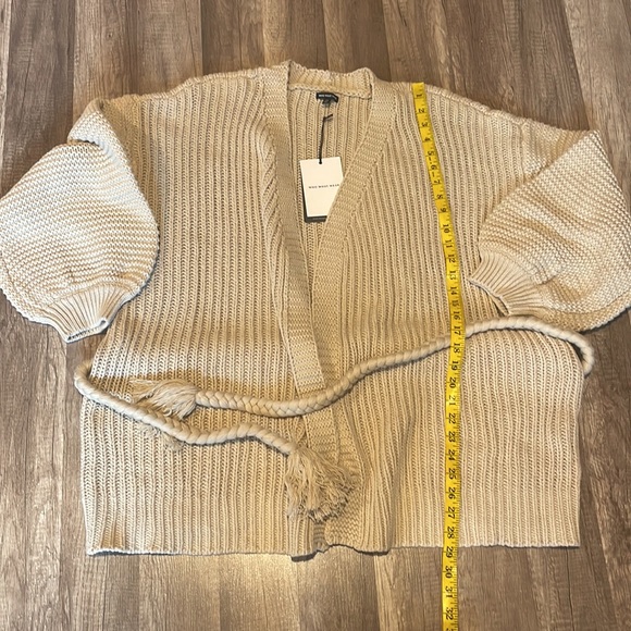 NWT Who What Wear Belted Cardigan. 2X - Picture 5 of 9
